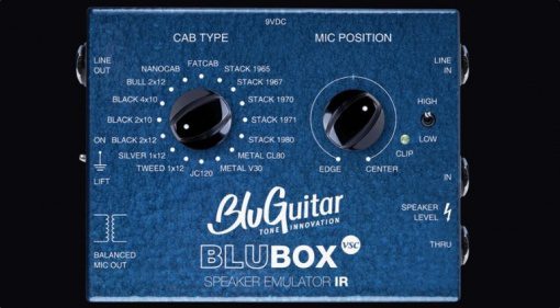 BluGuitar BluBox Pedal Front