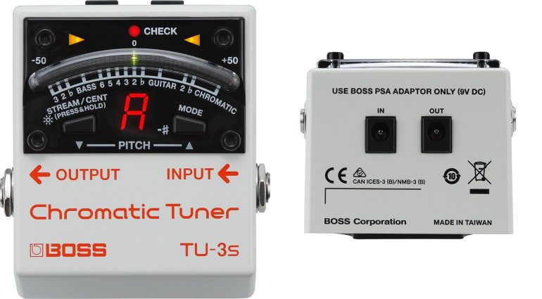 Boss TU-3S Front Back Pedal Effekt