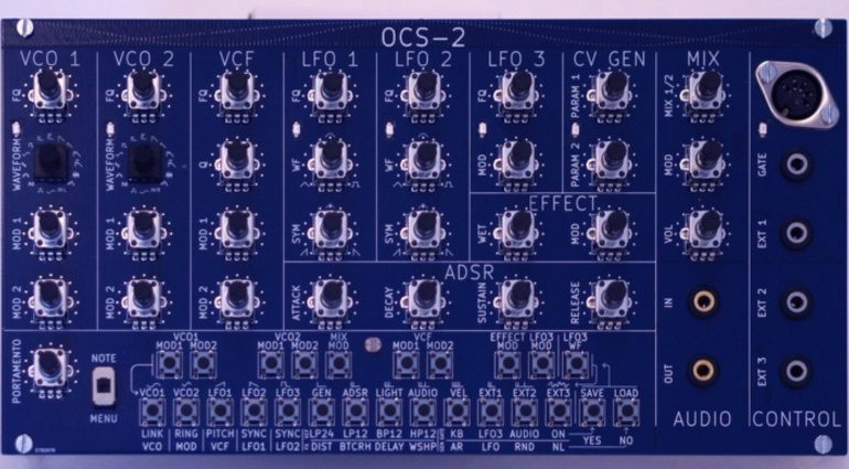 One Chip Synth - ein Eurorack Synthesizer auf Arduino Basis