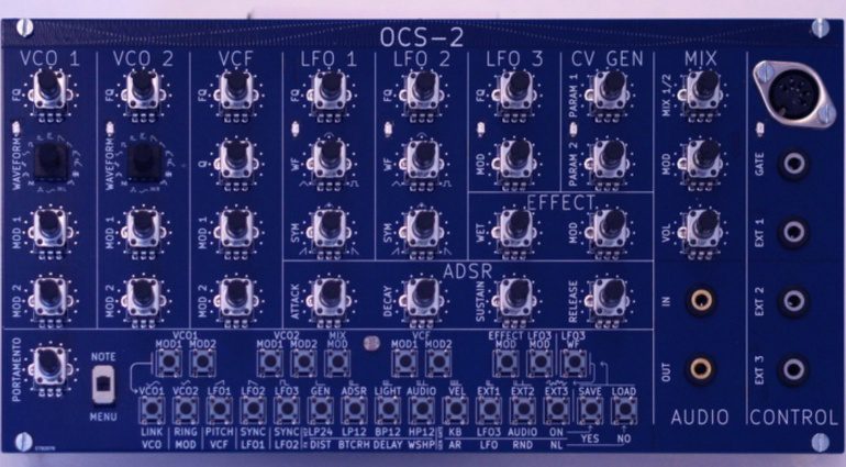 One Chip Synth - ein Eurorack Synthesizer auf Arduino Basis