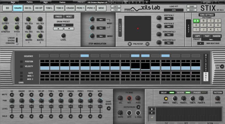 Xils Lab Stix - alle legendären Drummachines in einem Plug-in vereint?