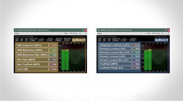 TBProAudio dpMeterII Plug-in GUI RMS EBU