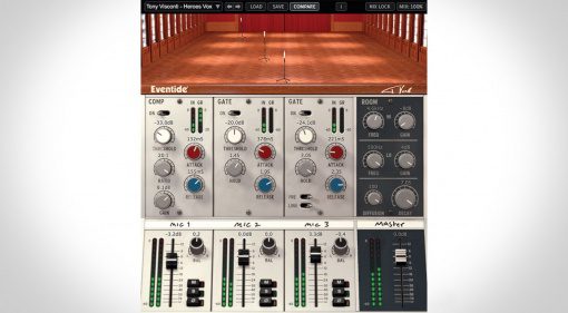Eventide Tverb Plug-in - Zusammenarbeit mit Toni Visconti mit interessantem Ergebnis