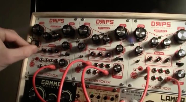 Dreadbox Drips - Ein Modul für jeden Drum Sound?
