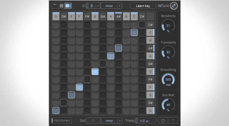 Zplane reTune - automatisches harmonisches Einpitchen leicht gemacht