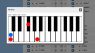 Chordfinder Browser Piano MIDI Synthesizer Major Minor Chords Piano Tasten