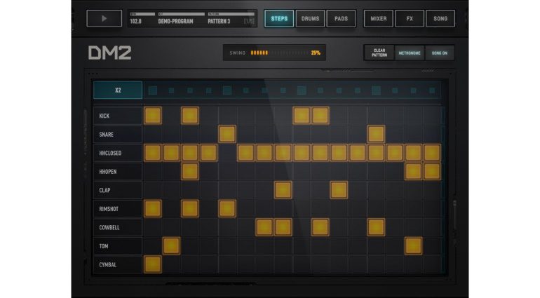 Audionomy DM-2 - die beliebte iPad Drum-Machine mausert sich zum Synthesizer