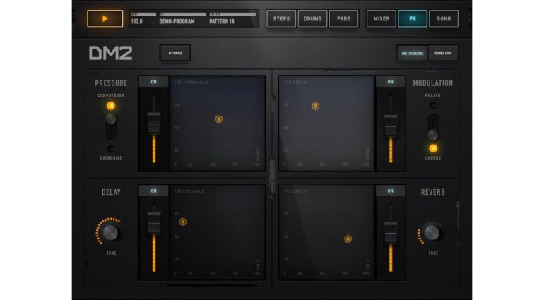 Audionomy DM-2 - die beliebte iPad Drum-Machine mausert sich zum Synthesizer