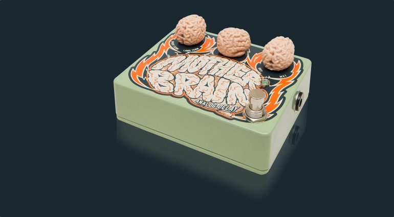 Dr. No MotherBrain Analog Delay Pedal Front schraeg groß