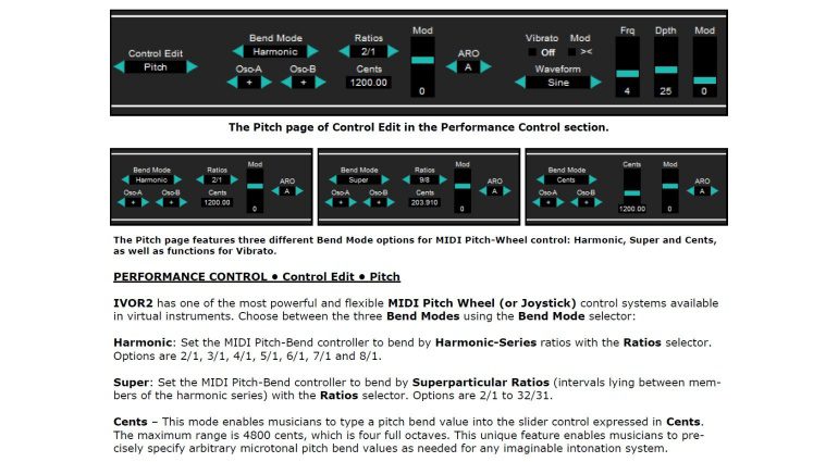 Xen-Arts Ivor2 - kostenloser mikrotonaler und subtraktiver FM, XFM und RM Synthesizer 