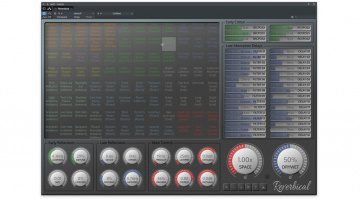 Realtimeonly Reverbical Plug-in Reverb Hall GUI maximal Ansicht 3