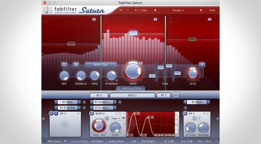 Fabfilter Saturn - Super Sale des Multiband-Saturators