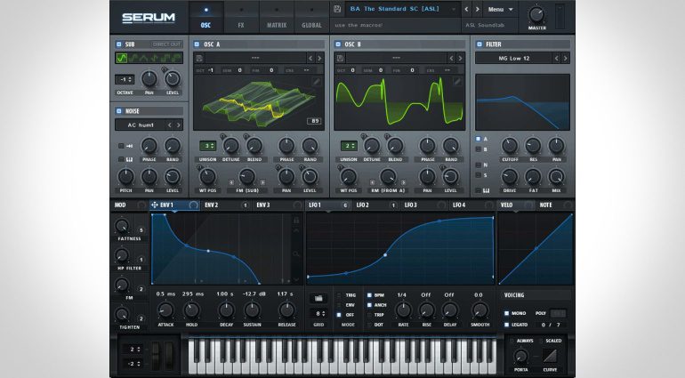 Xfer Records Serum - das neueste Update lässt Bilder klingen