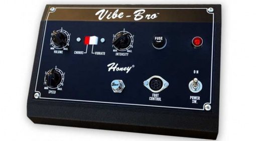 Shin-Ei Vibe-Bro Chorus Vibrato Effekt Pedal Front Slant