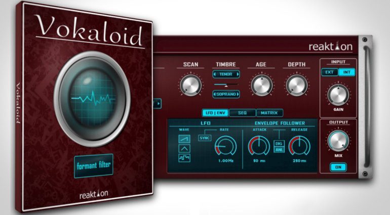 Reaktion Sound Vokaloid - Reaktor erhält einen Formant Filter