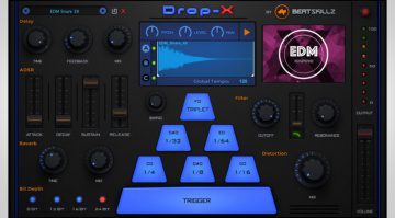 Beatskillz Drop-X - kreativer Sample Shot Mixer für den Live Gebrauch