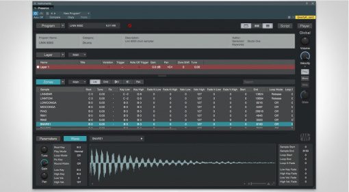 Presonus Presence XT Editor GUI