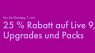 Rabattaktion bei Ableton Live! 25% auf alles, außer auf Tiernahrung…