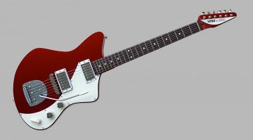 Eastwood Jeff Senn Model One Metallic Red Front