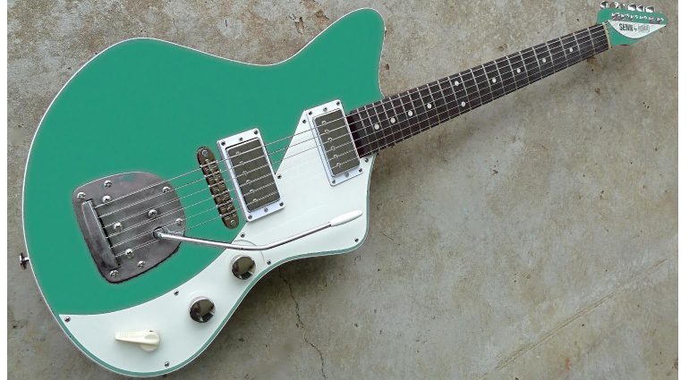 Eastwood Jeff Senn Model One Seafoam Green Front