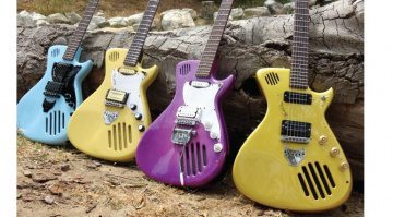 ElectroPhonic Innovations Model One Kickstarter Gitarre Front