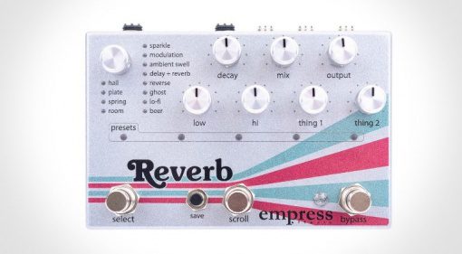 Empress Reverb Pedal Title