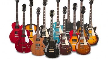 Epiphone 2016 Kollektion Familie