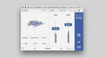 Goodhertz Midside Matrix Plug-in GUI