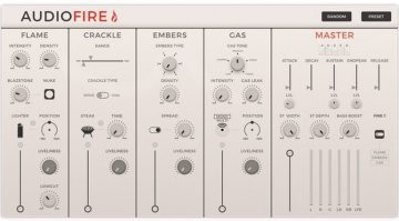 LeSound AudioFire Plug-in Synthesizer GUI