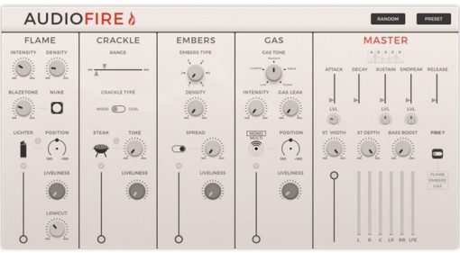 LeSound AudioFire Plug-in Synthesizer GUI