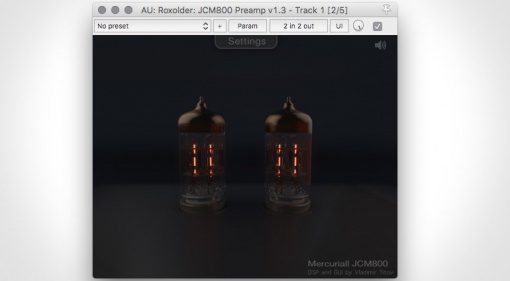 Marcuriall JCM800 Preamp Freeware MAin Pic