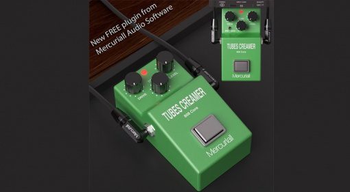 Mercuriall Audio Tubes Creamer TS-808 Pedal Plug-in GUI Teaser