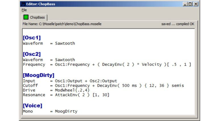 Moselle Software - Programmiersprache statt Patchkabel 