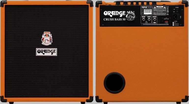 Orange Bass Crush 50 Front Rueckseite