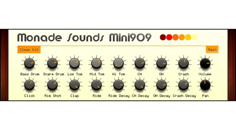 Monade Sounds Pure 909 bringt die TR-909 auf euren Rechner