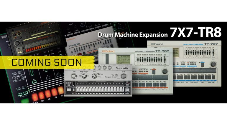 Roland veröffentlicht Drumatix TR-606 Expansion und Update für TR8!