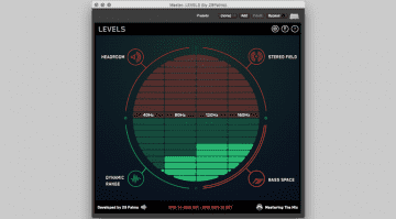 29 Palms Mastering the Mix Levels GUI Bass Space