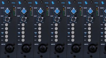 API 512V 500 Modul Mic Line Preamp Front