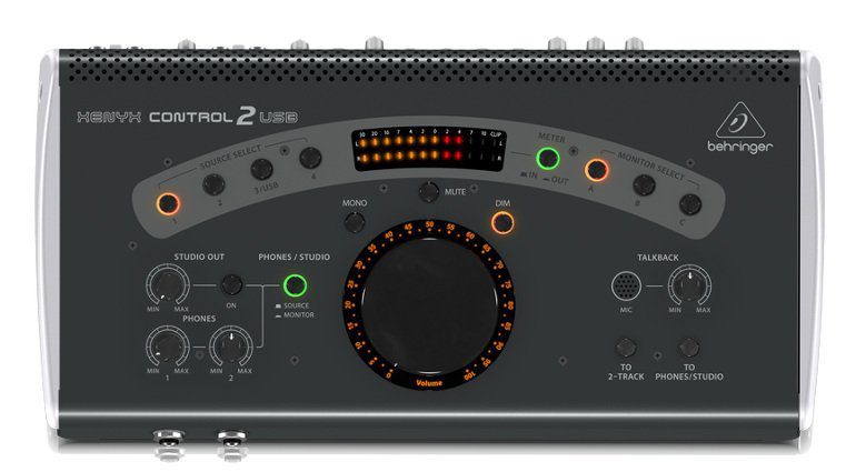Behringer Control2USB Monitor Controller Front