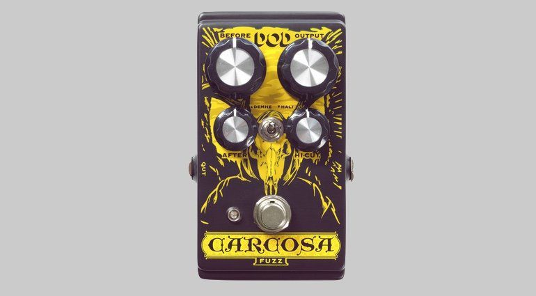 DOD Carcosa Fuzz Pedal Front