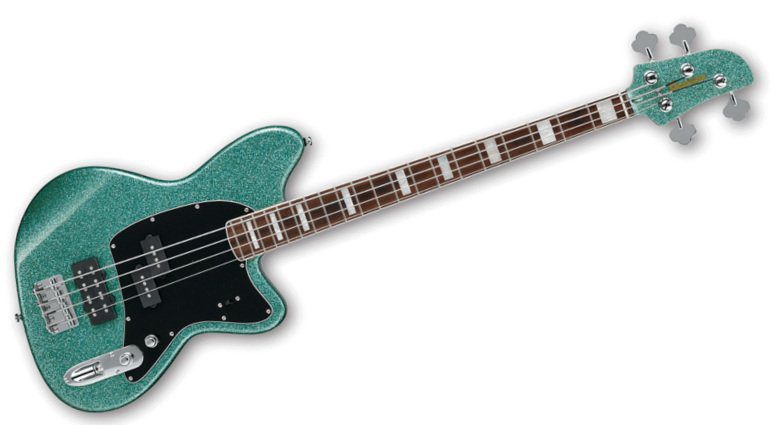 Ibanez Talman Standard Bass TMB310 Turquoise Sparkle Front Total+