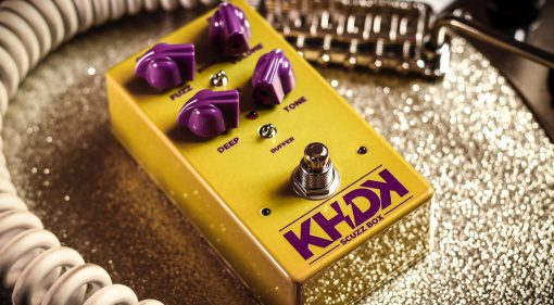 KHDK Electronics Scuzz Box Fuzz Pedal Front 1