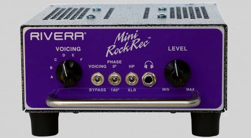 Rivera Mini RockRec Attenuator Front Grau