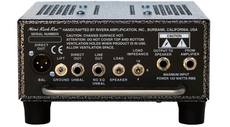 Rivera Mini RockRec Attenuator Rueckseite