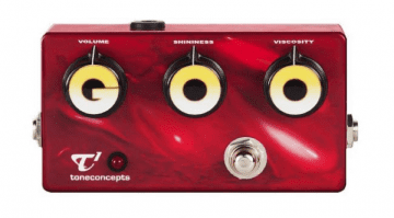 tone concepts goo distortion pedal front