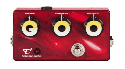 tone concepts goo distortion pedal front