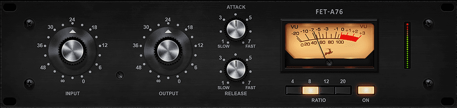 Antelope Audio FET A76 EQ Plug-in GUI 