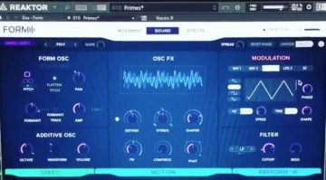 Erstes Video von Native Instruments Form Synthesizer aufgetaucht!