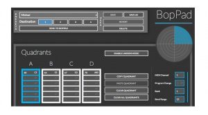 Keith McMillen BopPad Drum MIDI Controller Kickstarter Software GUI OVerview