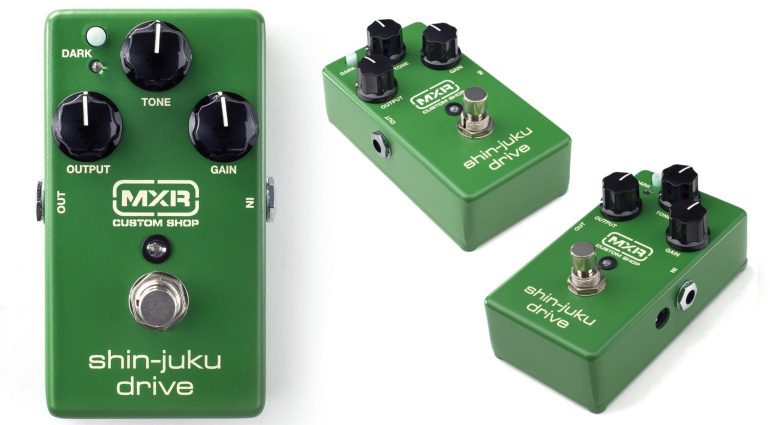 MXR SHin-Juku Drive Pedal Effekt Front Seite Dumble Custom Shop